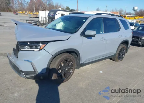 2025 Honda Pilot Touring from USA, damaged, VIN 5FNYG1H77SB149385